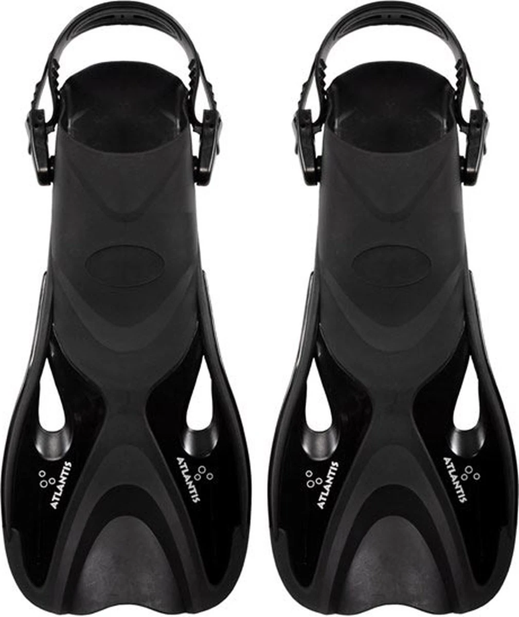 Atlantis Dolphin - Zwemvliezen - Volwassenen - Zwart - 41-45 4 Atlantis Dolphin - Zwemvliezen - Volwassenen - Zwart - 41-45 - Afbeelding 2