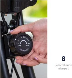 BluMill X-Bike - Opvouwbare Hometrainer - Fitness Fiets - Met Rugleuning - Incl. Extra Weerstandsbanden -Outdoor Kampeerwinkel 1115x1200 2