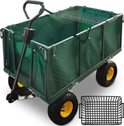 Gardebruk Bolderkar Binnenzeil - Belastbaar Tot 550 Kg – Groen -Outdoor Kampeerwinkel 1175x1200 2