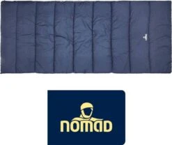 NOMAD® Brisbane Slaapzak | 205x80cm Blauw | Lichtgewicht & Kwalitatief | Dekenmodel Slaapzak | Incl Hoes -Outdoor Kampeerwinkel 1200x1010