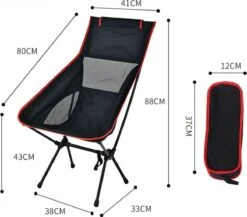 Lopoleis® Campingstoel – Campingstoel Opvouwbaar – Visstoel – Vouwstoel – Strandstoel – Inklapbaar – Lichtgewicht – Outdoor Stoel - Hoge Rugleuning 10 Lopoleis® Campingstoel – Campingstoel Opvouwbaar – Visstoel – Vouwstoel – Strandstoel – Inklapbaar – Lichtgewicht – Outdoor Stoel - Hoge Rugleuning -Outdoor Kampeerwinkel 1200x1053 1