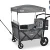 FableKids LEO X4Plus Opvouwbare Wagen Met Dak Fossil Grey -Outdoor Kampeerwinkel 1200x1076 3