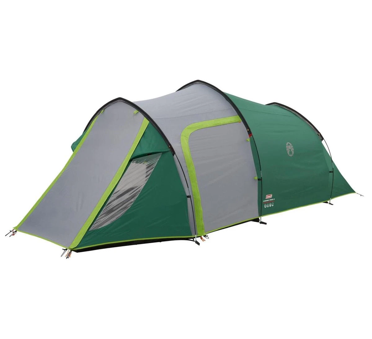 Coleman Chimney Rock 3 Plus Tunneltent - Verduisterend - 3-Persoons 4 Coleman Chimney Rock 3 Plus Tunneltent - Verduisterend - 3-Persoons - Afbeelding 2