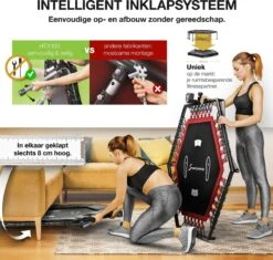 Sportstech Germany - HTX100 Smart Fitness-trampoline Met App -Outdoor Kampeerwinkel 1200x1142 2
