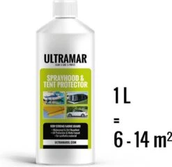 Ultramar - Sprayhood & Tent Protector 1L - Impregneermiddel Voor Bootkap, Tent, Cabriodak - Maakt Waterdicht En Geeft Extra Bescherming 14 Ultramar - Sprayhood & Tent Protector 1L - Impregneermiddel Voor Bootkap, Tent, Cabriodak - Maakt Waterdicht En Geeft Extra Bescherming -Outdoor Kampeerwinkel 1200x1166