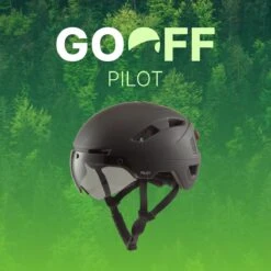 GOOFF® PILOT 3 In 1 Snorscooterhelm Met Afneembaar Vizier - Matzwart - Lichtgewicht Snorfiets Helm - NTA Gecertificeerd Speed Pedelec Helm - Geschikt Voor Blauw Kenteken Snorscooter En Snorfiets - Maat XL - Voor Vrouwen En Mannen -Outdoor Kampeerwinkel 1200x1199 5