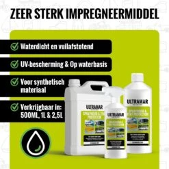 Ultramar - Sprayhood & Tent Protector 2,5L - Impregneermiddel Voor Bootkap, Tent, Cabriodak - Maakt Waterdicht En Geeft Extra Bescherming -Outdoor Kampeerwinkel 1200x1200 135