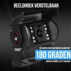 Strex Achteruitrijcamera Set Draadloos - 7" Scherm - 18LED Nachtzicht 15m - IP67 Waterdicht - Achteruitrij Camera - Geschikt Voor Auto/ Camper / Caravan / Vrachtwagen / Landbouw / Boot / Tractor -Outdoor Kampeerwinkel 1200x1200 2