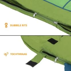 Dutch Mountains Kinderslaapzak Nijlpaard - 170 X 70cm Polyester - Zacht Lichtgewicht – Opberghoes -Outdoor Kampeerwinkel 1200x1200 211