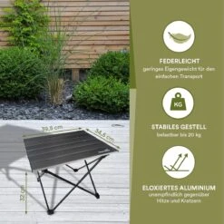 Skandika Ruka S Kleine Campingtafel – Campingtafels - Aluminium Campingtafel, Opvouwbaar, Zeer Licht, Eenvoudig Te Monteren, Stabiele Standaard - Opvouwtafel Voor Kamperen, Tenten Wandelen, Reizen, Thuis, Tuin – Tot Max. 20 Kg. - Grijs 13 Skandika Ruka S Kleine Campingtafel – Campingtafels - Aluminium Campingtafel, Opvouwbaar, Zeer Licht, Eenvoudig Te Monteren, Stabiele Standaard - Opvouwtafel Voor Kamperen, Tenten Wandelen, Reizen, Thuis, Tuin – Tot Max. 20 Kg. - Grijs -Outdoor Kampeerwinkel 1200x1200 217