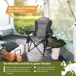 Skandika Relax Comfort Campingstoel - Campingstoel Opvouwbaar - Comfortabele Klapstoel Met Drinkhouder En Koelvak, Tot Max. 160 Kg, Opvouwbaar, Lichtgewicht | Vouwstoel Voor Kamperen, Camping, Festival, Vissen – Grijs 14 Skandika Relax Comfort Campingstoel - Campingstoel Opvouwbaar - Comfortabele Klapstoel Met Drinkhouder En Koelvak, Tot Max. 160 Kg, Opvouwbaar, Lichtgewicht | Vouwstoel Voor Kamperen, Camping, Festival, Vissen – Grijs -Outdoor Kampeerwinkel 1200x1200 233