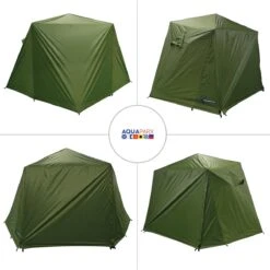 FisherPro Karpertent Met Stormcover – Vistent – Tent - Bescherming Tegen Zon En Wind – 100% Waterdichte Stormhoes – Met Handige Meeneemtas – Ook Geschikt Als Strandtent Of Festivaltent – Extra Veiligheid En Warmte Door Stormcover 34 FisherPro Karpertent Met Stormcover – Vistent – Tent - Bescherming Tegen Zon En Wind – 100% Waterdichte Stormhoes – Met Handige Meeneemtas – Ook Geschikt Als Strandtent Of Festivaltent – Extra Veiligheid En Warmte Door Stormcover -Outdoor Kampeerwinkel 1200x1200 238