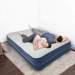 LifeGoods Luchtbed - 2 Persoons - Met Ingebouwde Pomp - Incl. Draagtas En Reparatiekit -Outdoor Kampeerwinkel 1200x1200 246