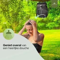 Needventure Solar Douche - Camping Douchezak - Buiten Douche - Tuindouche - Inclusief Thermometer - Waterzak Met Douchekop - 20L - Zwart 20 Needventure Solar Douche - Camping Douchezak - Buiten Douche - Tuindouche - Inclusief Thermometer - Waterzak Met Douchekop - 20L - Zwart -Outdoor Kampeerwinkel 1200x1200 311