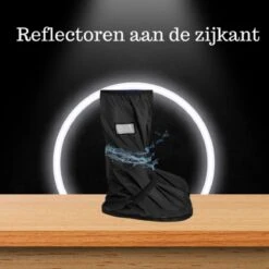 EASTWALL Cover Pro Schoenhoezen - Schoenovertrek Herbruikbaar - Bescherm Je Schoenen Tegen Water, Modder En Sneeuw - Universele Waterdichte Overschoenen - Schoenbeschermers - Anti-slip - Trekkoord Afsluiting - Zwart - Maat 43-44 -Outdoor Kampeerwinkel 1200x1200 378