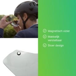 GOOFF® PILOT 3 In 1 Snorscooterhelm Met Afneembaar Vizier - Matzwart - Lichtgewicht Snorfiets Helm - NTA Gecertificeerd Speed Pedelec Helm - Geschikt Voor Blauw Kenteken Snorscooter En Snorfiets - Maat XL - Voor Vrouwen En Mannen -Outdoor Kampeerwinkel 1200x1200 412
