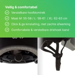 GOOFF® PILOT 3 In 1 Snorscooterhelm Met Afneembaar Vizier - Matzwart - Lichtgewicht Snorfiets Helm - NTA Gecertificeerd Speed Pedelec Helm - Geschikt Voor Blauw Kenteken Snorscooter En Snorfiets - Maat XL - Voor Vrouwen En Mannen -Outdoor Kampeerwinkel 1200x1200 413