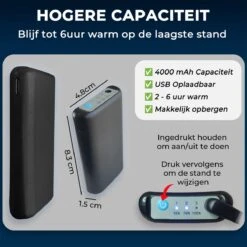 Basila® Elektrische Sokken - Zwart - Unisex Voor Vrouwen En Mannen - Free Size - 4000mAh Accu - USB Oplaadbaar - Verwarmde Sokken Met Accu 21 Basila® Elektrische Sokken - Zwart - Unisex Voor Vrouwen En Mannen - Free Size - 4000mAh Accu - USB Oplaadbaar - Verwarmde Sokken Met Accu -Outdoor Kampeerwinkel 1200x1200 428