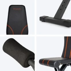 LifeGoods Fitness Halterbank - Verstelbaar - Inklapbaar - Zwart/Rood -Outdoor Kampeerwinkel 1200x1200 437