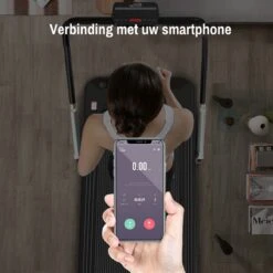 Merkloos Wandelband- Loopband Inklapbaar Met App- Walking Pad Extra Compact- Loopband Bureau-Zwart -Outdoor Kampeerwinkel 1200x1200 449