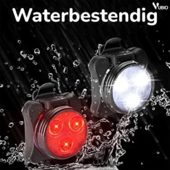 VUBIO LED Fietsverlichting USB Oplaadbaar - Waterdichte Fietslampjes 13 VUBIO LED Fietsverlichting USB Oplaadbaar - Waterdichte Fietslampjes -Outdoor Kampeerwinkel 1200x1200 473
