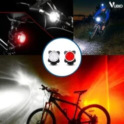 VUBIO LED Fietsverlichting USB Oplaadbaar - Waterdichte Fietslampjes 16 VUBIO LED Fietsverlichting USB Oplaadbaar - Waterdichte Fietslampjes -Outdoor Kampeerwinkel 1200x1200 476