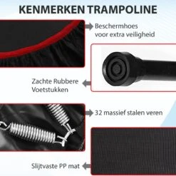 Luxari - Fitness Trampoline Pro - Inclusief Stang En Beschermhoes - 105 Cm Diameter - Opvouwbaar - Belastbaar Tot 150 Kg - Hometrainer - Fitness Trampoline 12 Luxari - Fitness Trampoline Pro - Inclusief Stang En Beschermhoes - 105 Cm Diameter - Opvouwbaar - Belastbaar Tot 150 Kg - Hometrainer - Fitness Trampoline -Outdoor Kampeerwinkel 1200x1200 610