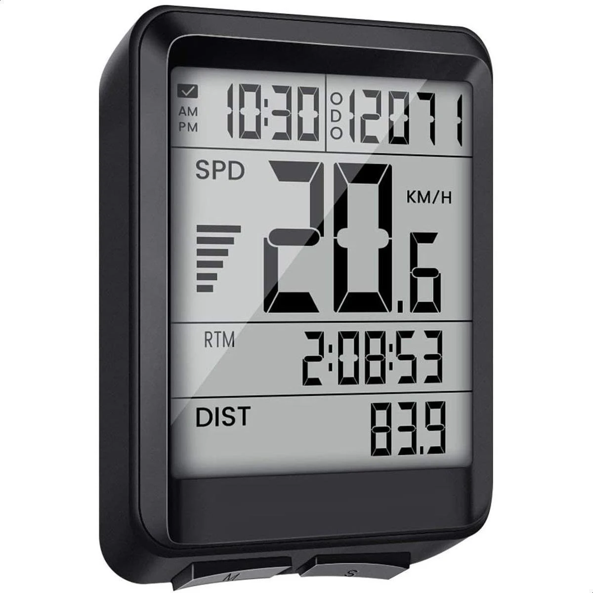 Strex Draadloze Fietscomputer - 17 Functies - Extra Groot Scherm - Draadloze Fiets Computer Draadloos Waterdicht - NL Handleiding 3 Strex Draadloze Fietscomputer - 17 Functies - Extra Groot Scherm - Draadloze Fiets Computer Draadloos Waterdicht - NL Handleiding