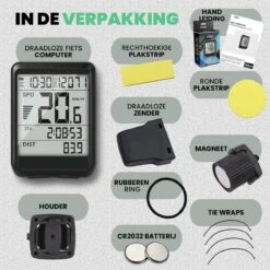 Strex Draadloze Fietscomputer - 17 Functies - Extra Groot Scherm - Draadloze Fiets Computer Draadloos Waterdicht - NL Handleiding 17 Strex Draadloze Fietscomputer - 17 Functies - Extra Groot Scherm - Draadloze Fiets Computer Draadloos Waterdicht - NL Handleiding -Outdoor Kampeerwinkel 1200x1200 629