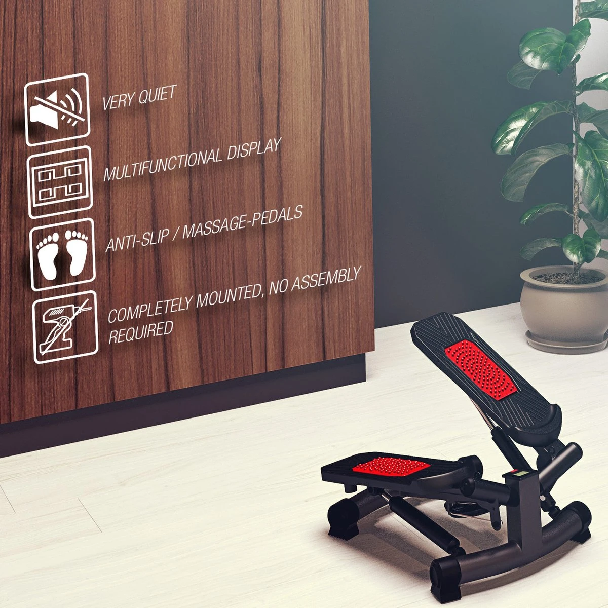 Sportstech STX300 | Stepper | Home Fitness Thuis | Inclusief Trekkoorden 7 Sportstech STX300 | Stepper | Home Fitness Thuis | Inclusief Trekkoorden - Afbeelding 5