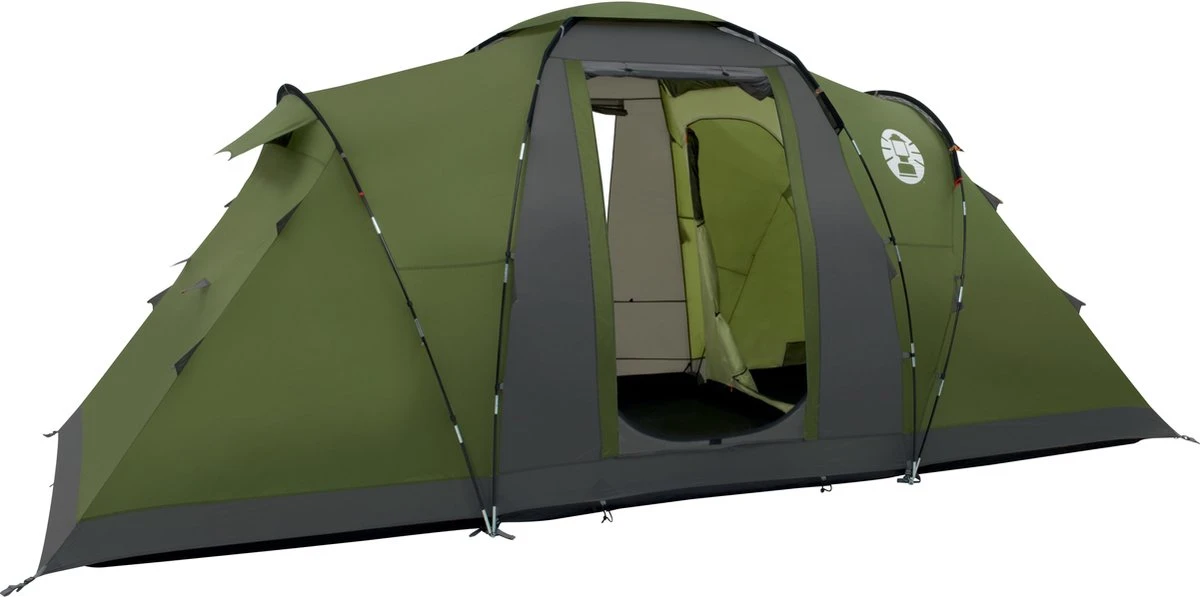 Coleman Bering 4 Vis-a-Vis Tent - Familietent - 4-Persoons - Groen 3 Coleman Bering 4 Vis-a-Vis Tent - Familietent - 4-Persoons - Groen