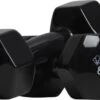Active Panther Dumbbell Set 2 X 8 KG - 16 Kg Totaal - Vinyl - Zwart -Outdoor Kampeerwinkel 1200x733