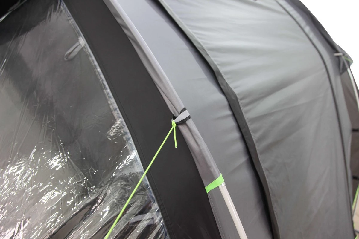 High Peak Paros 5 Tunneltent - 5-Persoons - Donkergrijs 6 High Peak Paros 5 Tunneltent - 5-Persoons - Donkergrijs - Afbeelding 4