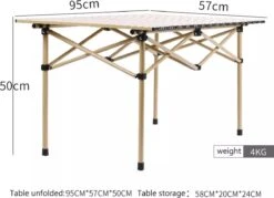 Buxibo - Lichtgewicht Vouwbare Campingtafel - Inklapbaar - Vis/Tuin/Picknick Tafel - Kamperen - Met Opberghoes - Aluminium - Grijs 14 Buxibo - Lichtgewicht Vouwbare Campingtafel - Inklapbaar - Vis/Tuin/Picknick Tafel - Kamperen - Met Opberghoes - Aluminium - Grijs -Outdoor Kampeerwinkel 1200x869