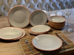 Camping Servies - 12 Delig – 100% Melamine Servies Set – Campingservies – Melamine Servies - Terracotta Style 12 Camping Servies - 12 Delig – 100% Melamine Servies Set – Campingservies – Melamine Servies - Terracotta Style -Outdoor Kampeerwinkel 1200x900 20