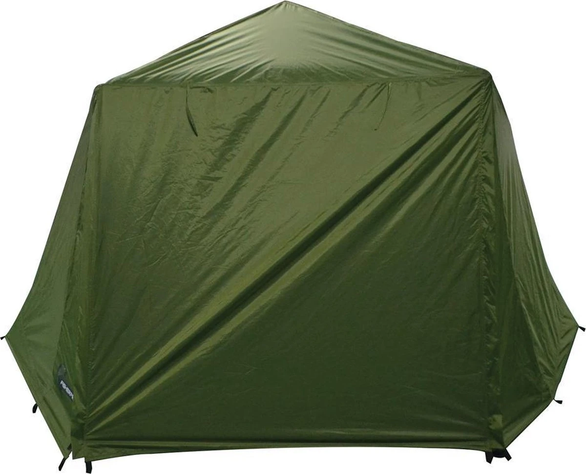 FisherPro Karpertent Met Stormcover – Vistent – Tent - Bescherming Tegen Zon En Wind – 100% Waterdichte Stormhoes – Met Handige Meeneemtas – Ook Geschikt Als Strandtent Of Festivaltent – Extra Veiligheid En Warmte Door Stormcover 10 FisherPro Karpertent Met Stormcover – Vistent – Tent - Bescherming Tegen Zon En Wind – 100% Waterdichte Stormhoes – Met Handige Meeneemtas – Ook Geschikt Als Strandtent Of Festivaltent – Extra Veiligheid En Warmte Door Stormcover - Afbeelding 8