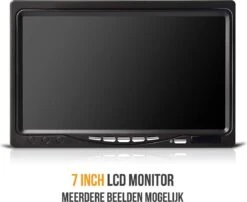 Strex Achteruitrijcamera Set Draadloos - 7" Scherm - 18LED Nachtzicht 15m - IP67 Waterdicht - Achteruitrij Camera - Geschikt Voor Auto/ Camper / Caravan / Vrachtwagen / Landbouw / Boot / Tractor -Outdoor Kampeerwinkel 1200x981