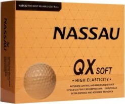 Nassau QX Soft - Golfballen - 12 Stuks - Oranje 8 Nassau QX Soft - Golfballen - 12 Stuks - Oranje -Outdoor Kampeerwinkel 1200x999 3