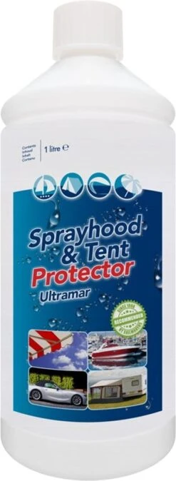 Ultramar - Sprayhood & Tent Protector 1L - Impregneermiddel Voor Bootkap, Tent, Cabriodak - Maakt Waterdicht En Geeft Extra Bescherming 15 Ultramar - Sprayhood & Tent Protector 1L - Impregneermiddel Voor Bootkap, Tent, Cabriodak - Maakt Waterdicht En Geeft Extra Bescherming -Outdoor Kampeerwinkel 440x1200