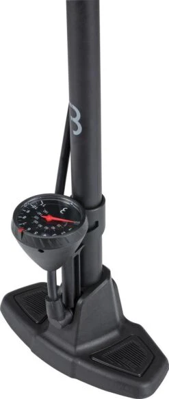 BBB Cycling AirWave Fietspomp Met Drukmeter - Fiets Pomp Racefiets En Mountainbike - Voetpomp Fiets 9 Bar - Zwart - BFP-20 -Outdoor Kampeerwinkel 508x1200