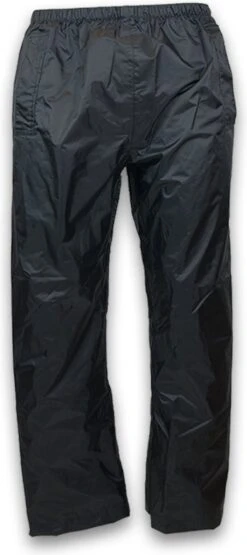 Infinity Goods Regenpak - Dames & Heren - Maat L - Waterdicht & Ademend - Reflecterend - Zwart -Outdoor Kampeerwinkel 534x1200