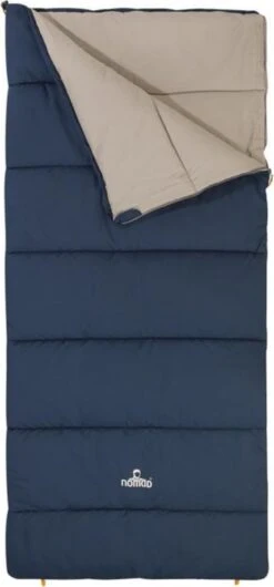 NOMAD® Brisbane Slaapzak | 205x80cm Blauw | Lichtgewicht & Kwalitatief | Dekenmodel Slaapzak | Incl Hoes -Outdoor Kampeerwinkel 559x1200