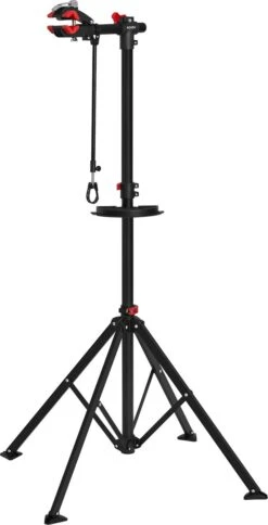 ACAZA Fiets Bevestigingsstandaard Met Snelsluiting, Gereedschapshouder En Stuurhouder, Lichte En Draagbare Reparatie Standaard Voor Fietsen, Zwart Statief -Outdoor Kampeerwinkel 613x1200 1