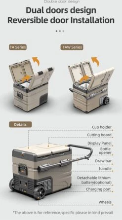 Alpicool 55L - Koelkast/vriezer - 12V-24V/230V - Compressor - APP - Voor Auto En Huis - Outdoor Camping Benodigdheden 20 Alpicool 55L - Koelkast/vriezer - 12V-24V/230V - Compressor - APP - Voor Auto En Huis - Outdoor Camping Benodigdheden -Outdoor Kampeerwinkel 664x1200