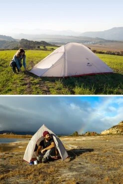 Cloud Up 3 Upgraded - Naturehike® - Tent 3 Persoons - Lichtgewicht Tent - Incl. Grondzeil - 20D 4000MM - Outdoor Kampeertent - Waterdicht - Hiking & Wandelen 17 Cloud Up 3 Upgraded - Naturehike® - Tent 3 Persoons - Lichtgewicht Tent - Incl. Grondzeil - 20D 4000MM - Outdoor Kampeertent - Waterdicht - Hiking & Wandelen -Outdoor Kampeerwinkel 804x1200