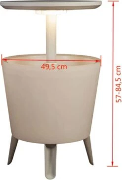 Keter Coolbar Partytafel – Lichtgevend - 49,5x49,5x57cm - Wit 21 Keter Coolbar Partytafel – Lichtgevend - 49,5x49,5x57cm - Wit -Outdoor Kampeerwinkel 818x1200
