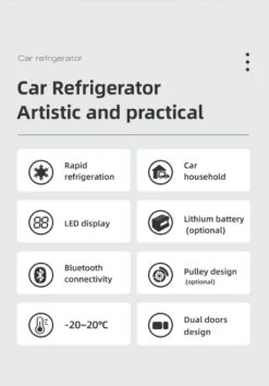 Alpicool 55L - Koelkast/vriezer - 12V-24V/230V - Compressor - APP - Voor Auto En Huis - Outdoor Camping Benodigdheden 17 Alpicool 55L - Koelkast/vriezer - 12V-24V/230V - Compressor - APP - Voor Auto En Huis - Outdoor Camping Benodigdheden -Outdoor Kampeerwinkel 837x1200
