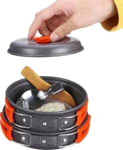Camping Outdoor Kookset 13-delig Camping Servies En Pannen Pannenset Keukengerei - BPA-vrij & Geen Giftige Stoffen - Opvouwbaar & Licht - Ideaal Voor Reizen, Festival, Wandelen 15 Camping Outdoor Kookset 13-delig Camping Servies En Pannen Pannenset Keukengerei - BPA-vrij & Geen Giftige Stoffen - Opvouwbaar & Licht - Ideaal Voor Reizen, Festival, Wandelen -Outdoor Kampeerwinkel 989x1200