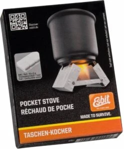 Esbit Brander Pocket Stove S - Incl 16x5 Gr Esbit Blokjes - Compact 11 Esbit Brander Pocket Stove S - Incl 16x5 Gr Esbit Blokjes - Compact -Outdoor Kampeerwinkel 998x1200